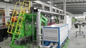 Línea de extrusión de bandas y flancos