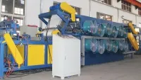 Línea batch-off de configuración a nivel de suelo