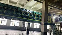 Línea batch-off de configuración aérea