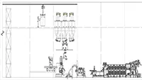 Sistema de pesaje y alimentación para plantas de 2 niveles o plataformas metálicas
