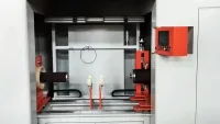 Máquina para plegado de extremos del fuelle