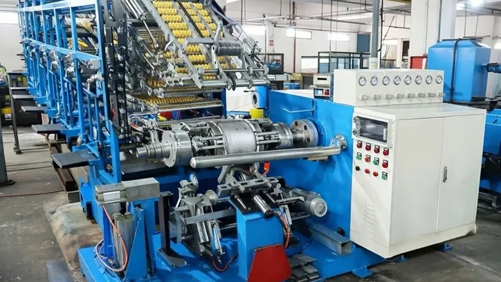 Máquina de confección de neumáticos para motos
