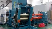 Extrusora de doble tornillo serie T con sección de formación de láminas